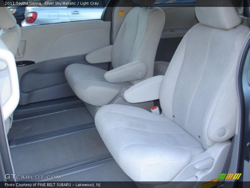  2011 Sienna  Light Gray Interior