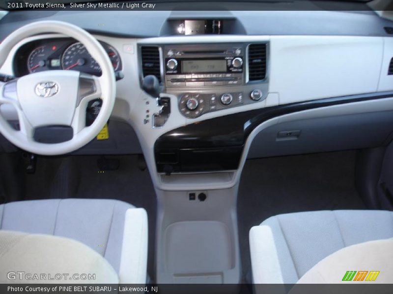 Silver Sky Metallic / Light Gray 2011 Toyota Sienna