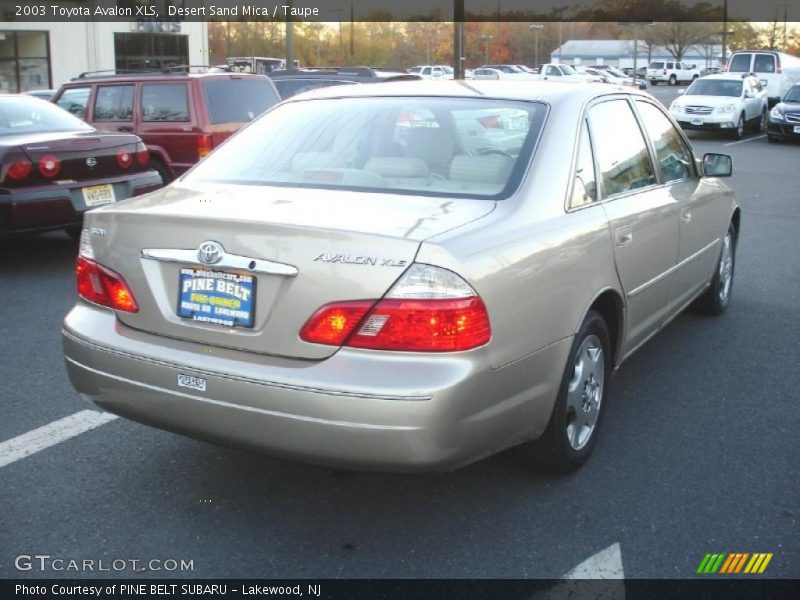 Desert Sand Mica / Taupe 2003 Toyota Avalon XLS