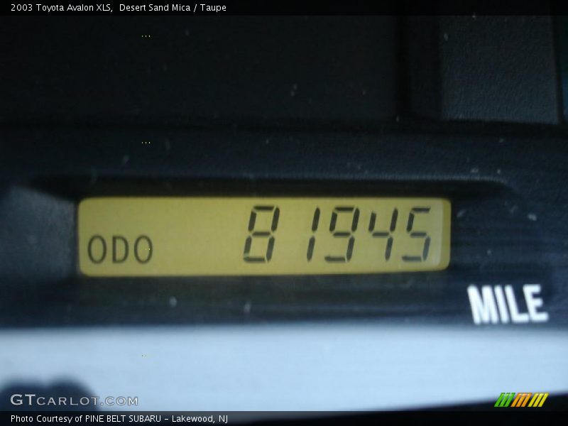 Desert Sand Mica / Taupe 2003 Toyota Avalon XLS