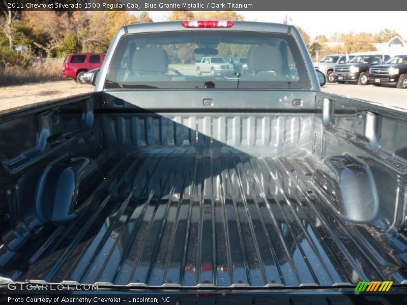 Blue Granite Metallic / Dark Titanium 2011 Chevrolet Silverado 1500 Regular Cab