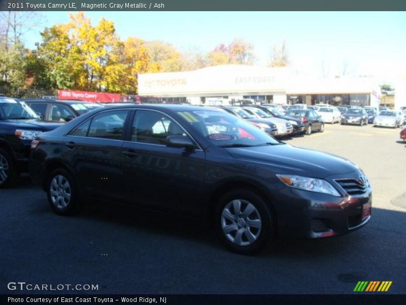 Magnetic Gray Metallic / Ash 2011 Toyota Camry LE