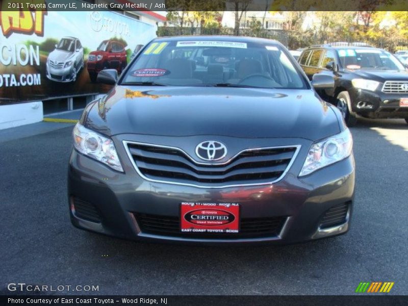 Magnetic Gray Metallic / Ash 2011 Toyota Camry LE