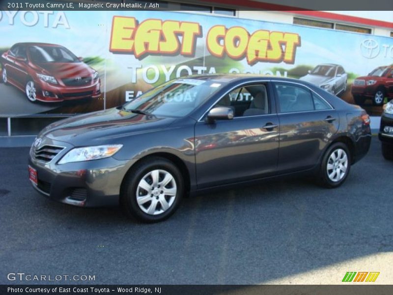 Magnetic Gray Metallic / Ash 2011 Toyota Camry LE