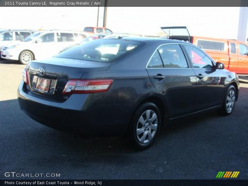 Magnetic Gray Metallic / Ash 2011 Toyota Camry LE