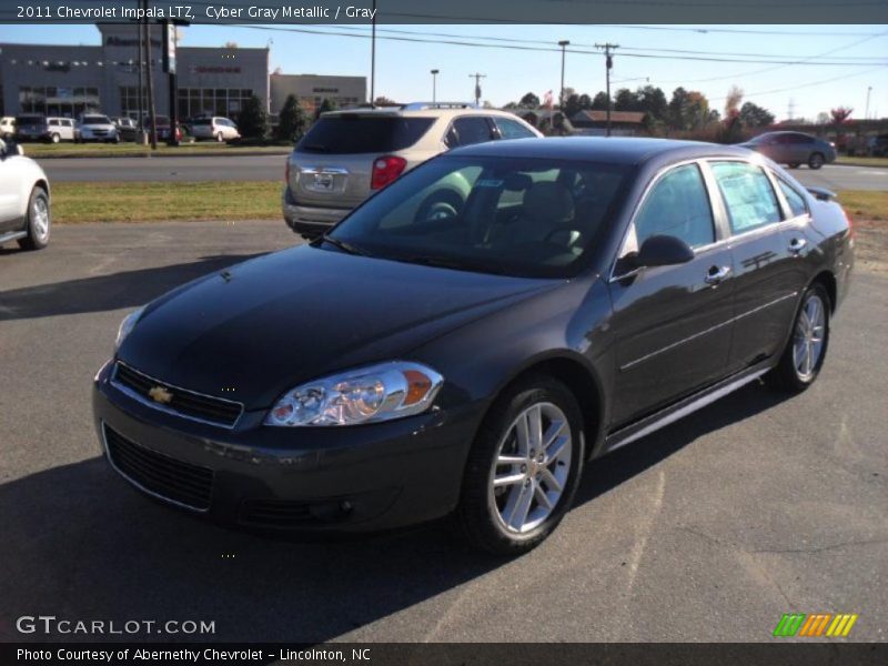 Cyber Gray Metallic / Gray 2011 Chevrolet Impala LTZ