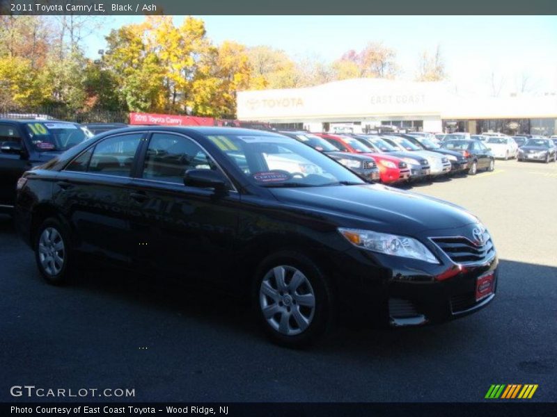Black / Ash 2011 Toyota Camry LE
