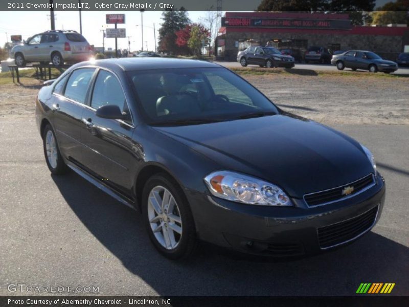 Cyber Gray Metallic / Gray 2011 Chevrolet Impala LTZ