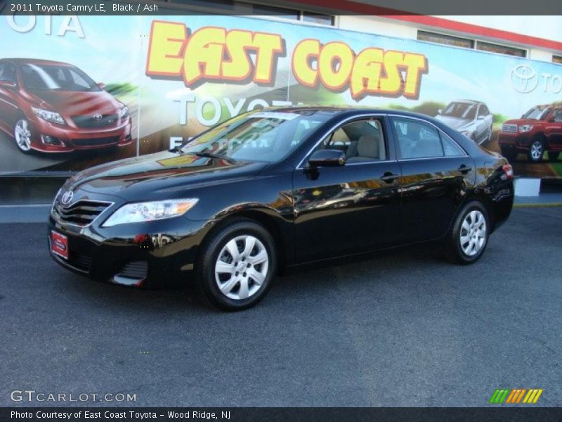 Black / Ash 2011 Toyota Camry LE