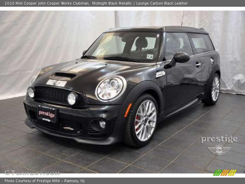 Midnight Black Metallic / Lounge Carbon Black Leather 2010 Mini Cooper John Cooper Works Clubman