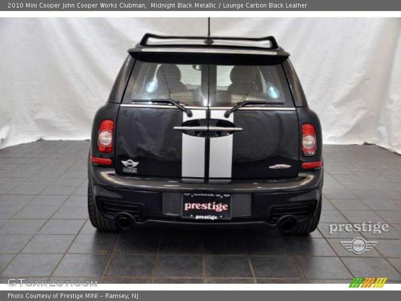 Midnight Black Metallic / Lounge Carbon Black Leather 2010 Mini Cooper John Cooper Works Clubman