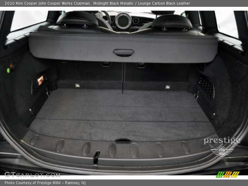 Midnight Black Metallic / Lounge Carbon Black Leather 2010 Mini Cooper John Cooper Works Clubman