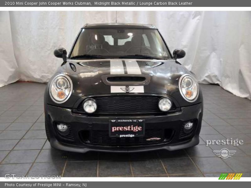 Midnight Black Metallic / Lounge Carbon Black Leather 2010 Mini Cooper John Cooper Works Clubman