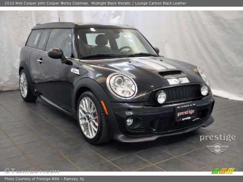 Midnight Black Metallic / Lounge Carbon Black Leather 2010 Mini Cooper John Cooper Works Clubman