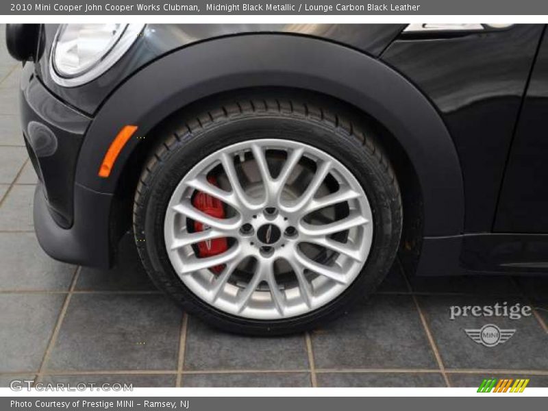 Midnight Black Metallic / Lounge Carbon Black Leather 2010 Mini Cooper John Cooper Works Clubman