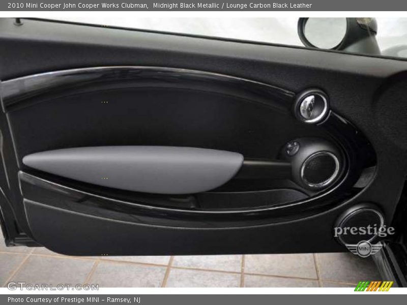 Midnight Black Metallic / Lounge Carbon Black Leather 2010 Mini Cooper John Cooper Works Clubman