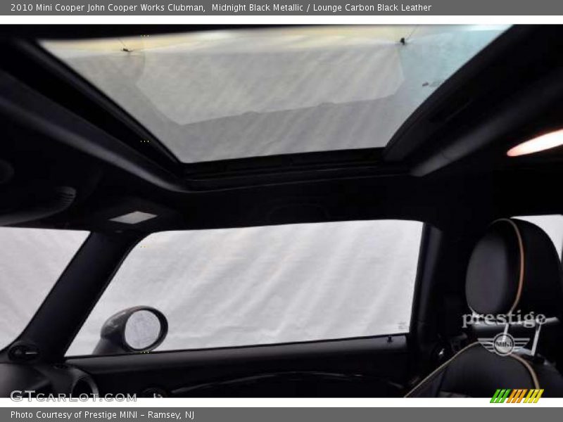 Midnight Black Metallic / Lounge Carbon Black Leather 2010 Mini Cooper John Cooper Works Clubman