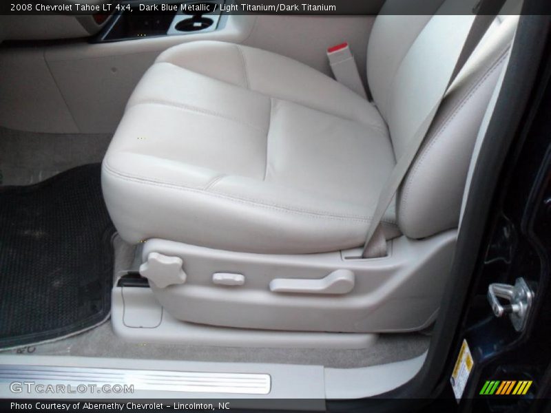 Dark Blue Metallic / Light Titanium/Dark Titanium 2008 Chevrolet Tahoe LT 4x4