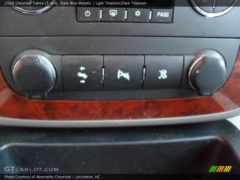 Dark Blue Metallic / Light Titanium/Dark Titanium 2008 Chevrolet Tahoe LT 4x4