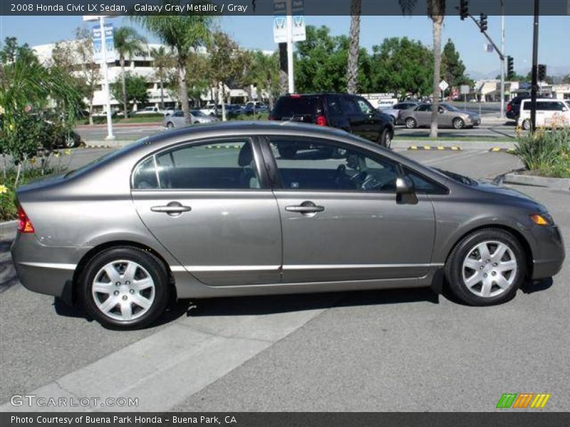  2008 Civic LX Sedan Galaxy Gray Metallic