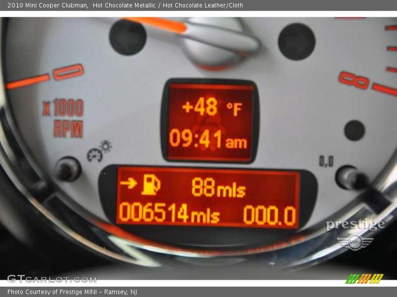 Hot Chocolate Metallic / Hot Chocolate Leather/Cloth 2010 Mini Cooper Clubman