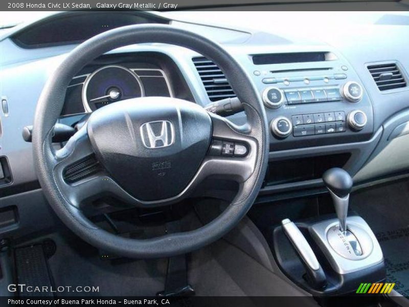 Dashboard of 2008 Civic LX Sedan