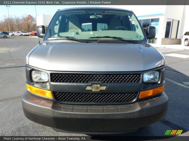 Graystone Metallic / Medium Pewter 2011 Chevrolet Express 2500 Work Van