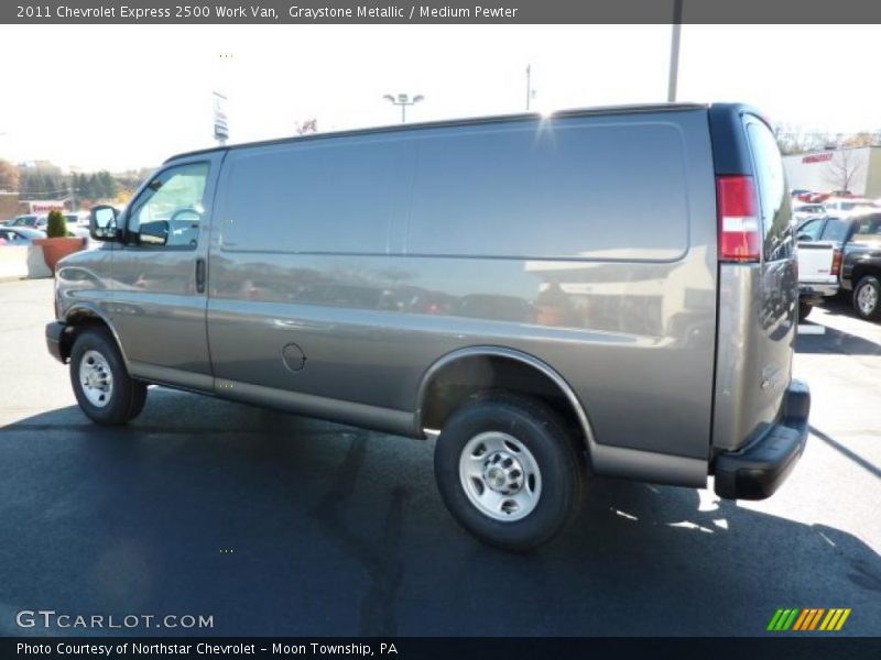 Graystone Metallic / Medium Pewter 2011 Chevrolet Express 2500 Work Van