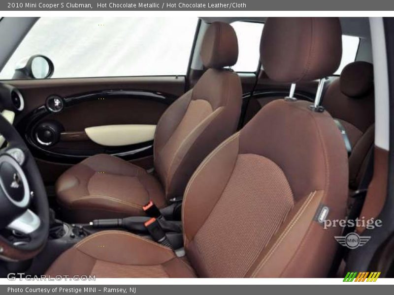  2010 Cooper S Clubman Hot Chocolate Leather/Cloth Interior