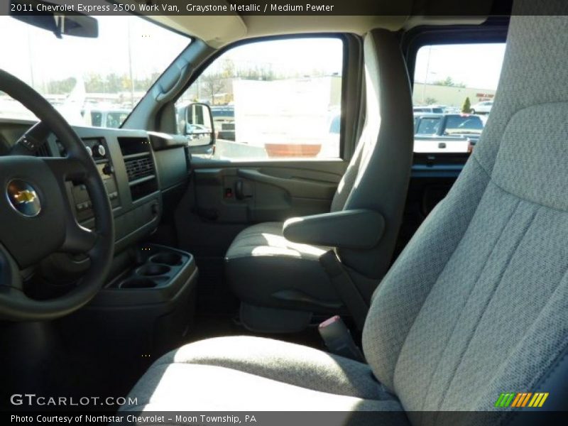 Graystone Metallic / Medium Pewter 2011 Chevrolet Express 2500 Work Van