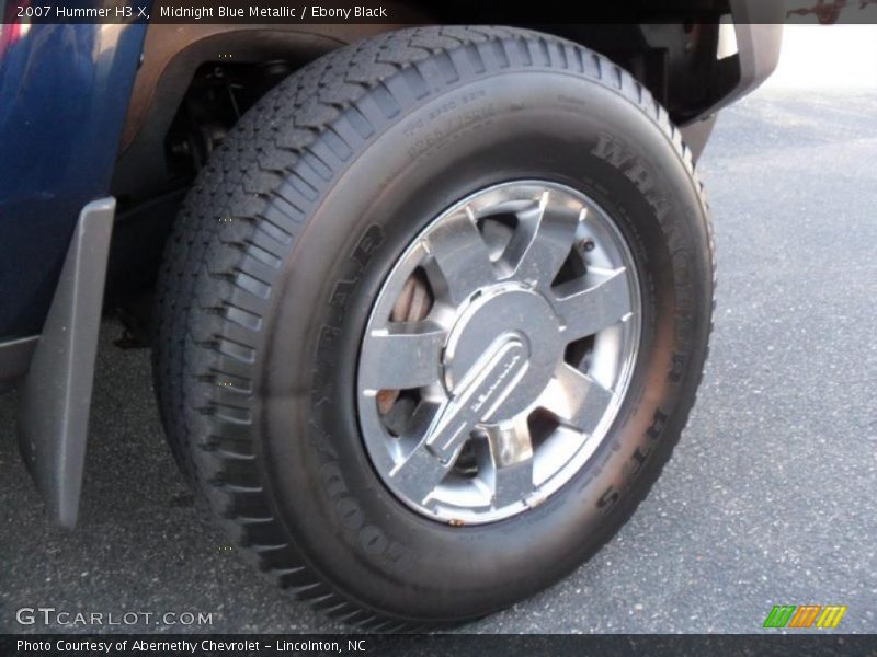Midnight Blue Metallic / Ebony Black 2007 Hummer H3 X