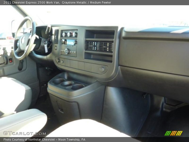 Graystone Metallic / Medium Pewter 2011 Chevrolet Express 2500 Work Van