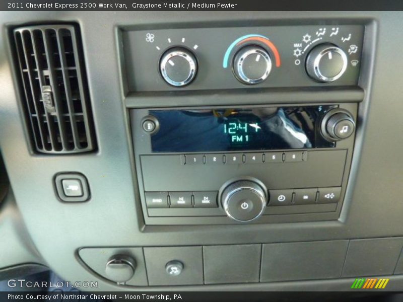 Controls of 2011 Express 2500 Work Van