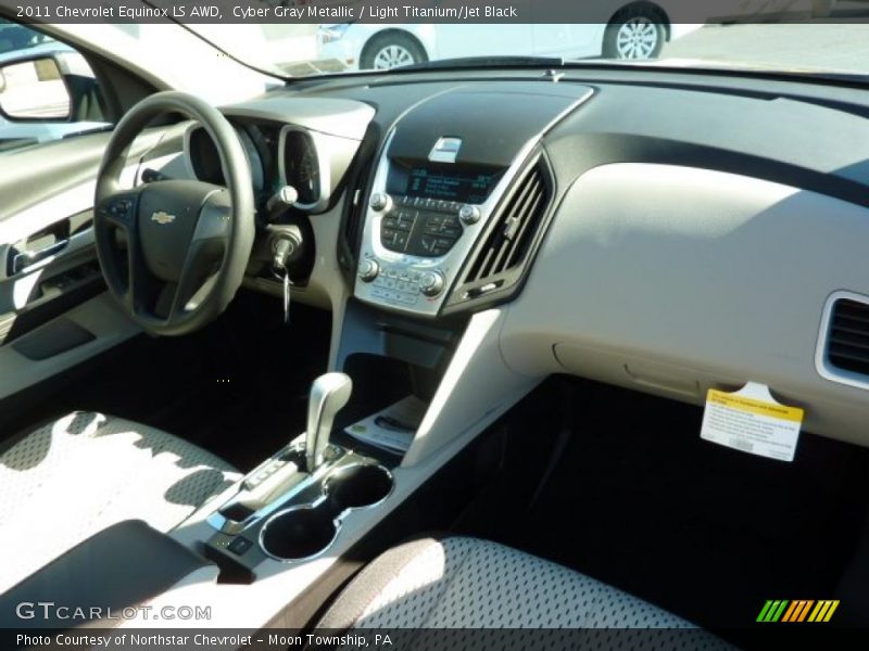 Dashboard of 2011 Equinox LS AWD