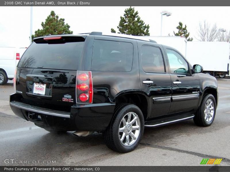 Onyx Black / Ebony 2008 GMC Yukon Denali AWD