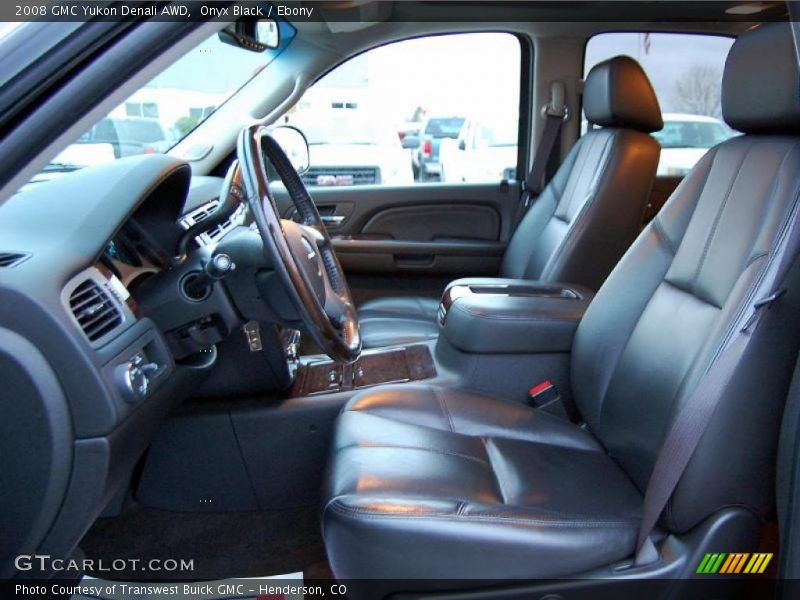  2008 Yukon Denali AWD Ebony Interior