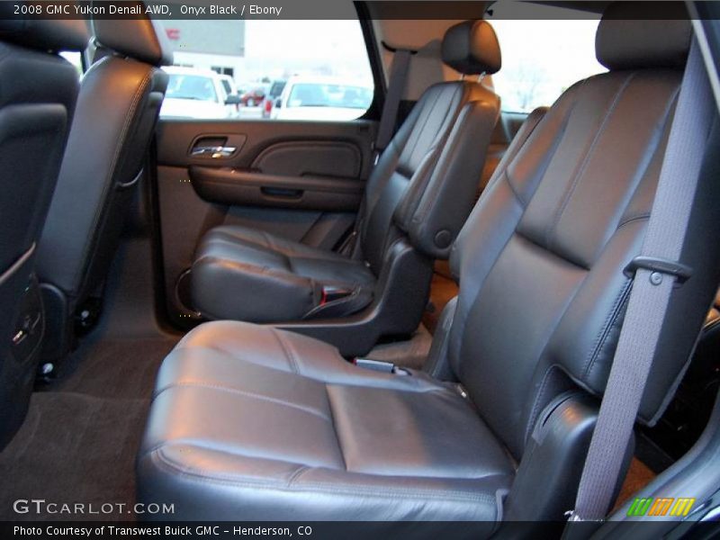  2008 Yukon Denali AWD Ebony Interior