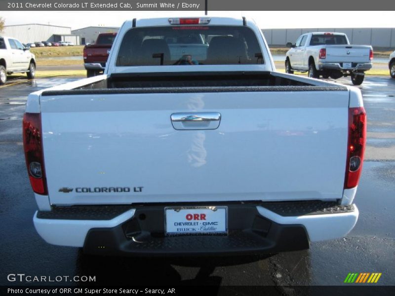 Summit White / Ebony 2011 Chevrolet Colorado LT Extended Cab