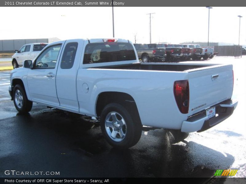 Summit White / Ebony 2011 Chevrolet Colorado LT Extended Cab