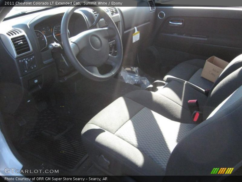 Summit White / Ebony 2011 Chevrolet Colorado LT Extended Cab