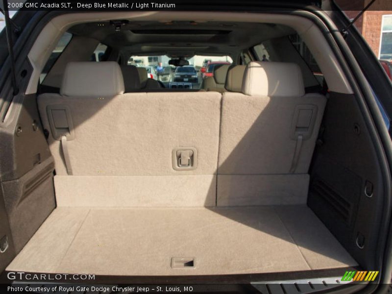 Deep Blue Metallic / Light Titanium 2008 GMC Acadia SLT