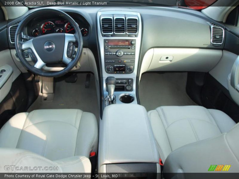 Deep Blue Metallic / Light Titanium 2008 GMC Acadia SLT