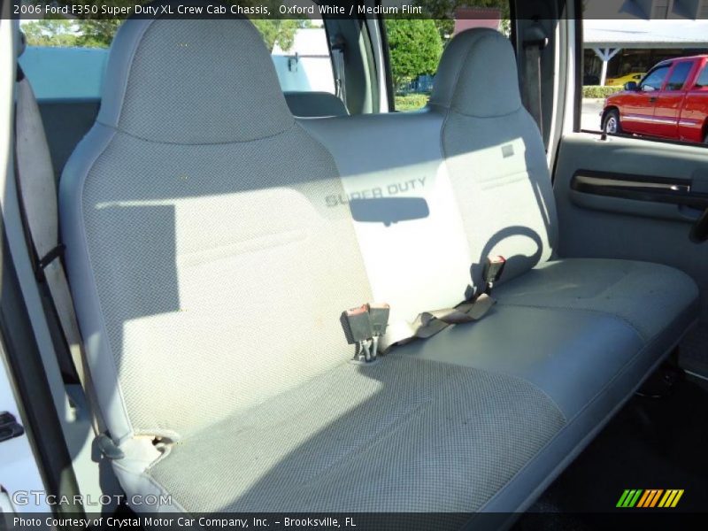  2006 F350 Super Duty XL Crew Cab Chassis Medium Flint Interior