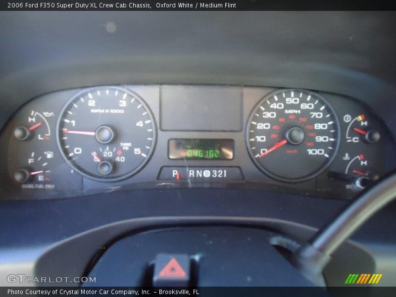  2006 F350 Super Duty XL Crew Cab Chassis XL Crew Cab Chassis Gauges