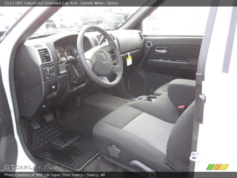 Summit White / Ebony 2011 GMC Canyon SLE Extended Cab 4x4