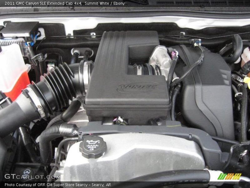  2011 Canyon SLE Extended Cab 4x4 Engine - 3.7 Liter DOHC 20-Valve VVT Vortec 5 Cylinder