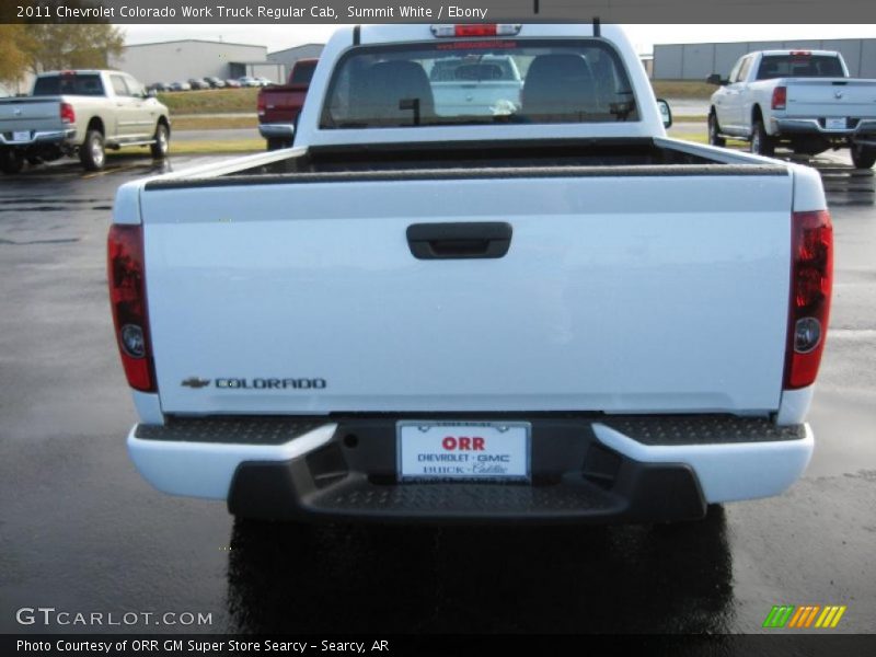 Summit White / Ebony 2011 Chevrolet Colorado Work Truck Regular Cab