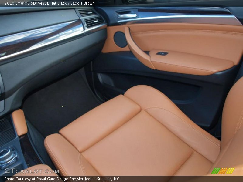  2010 X6 xDrive35i Saddle Brown Interior