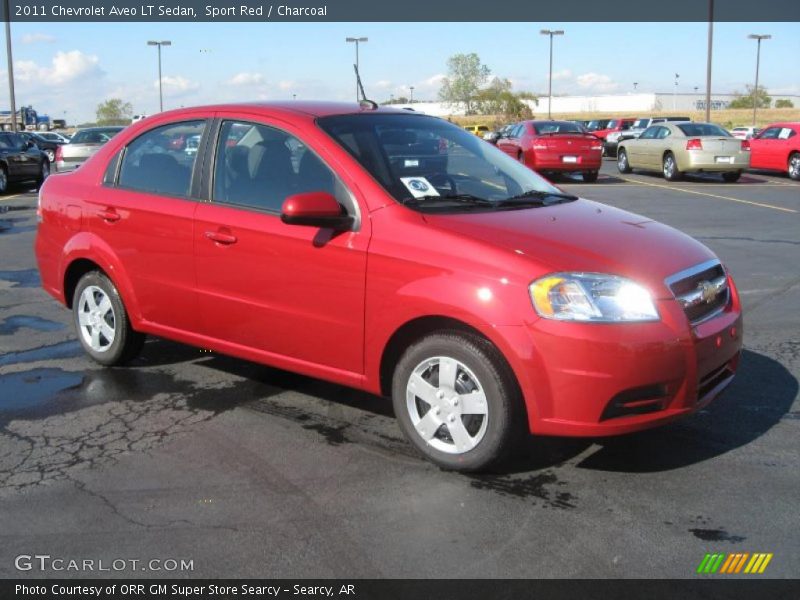 Front 3/4 View of 2011 Aveo LT Sedan