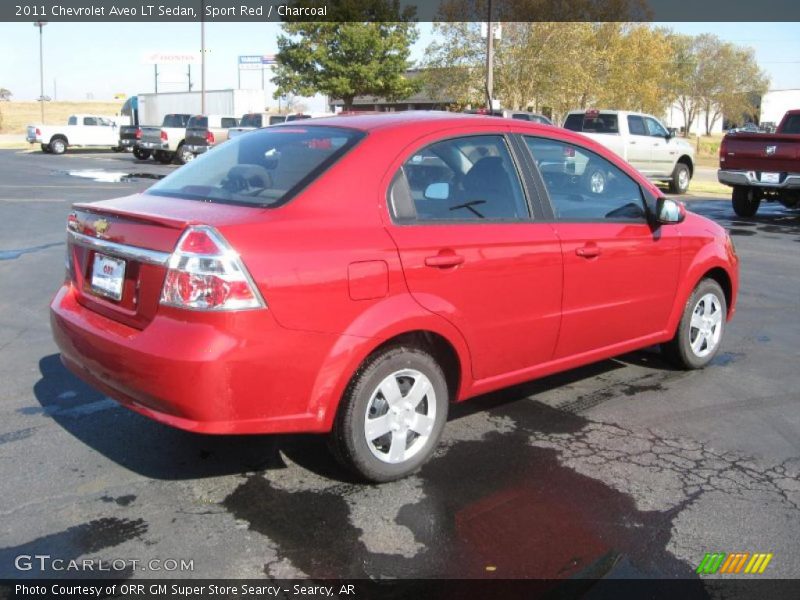 2011 Aveo LT Sedan Sport Red
